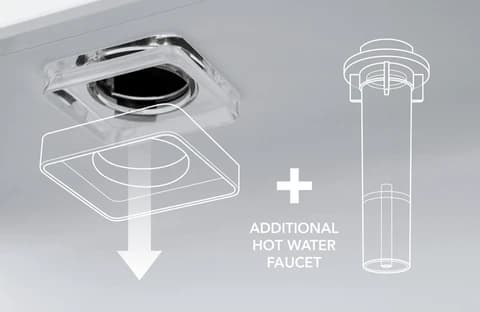 Coway Dazzie — EXTENDED FAUCET