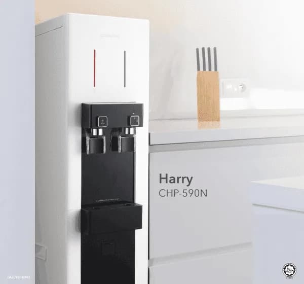 Harry Water Purifier — Small but powerful, with free 5-year product service.