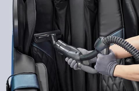 Coway Massage Chair — Vacuum Cleaning