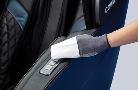 Coway Massage Chair — Surface Cleaning