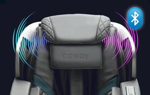 Coway Massage Chair — IMMERSIVE AUDIO WITH BLUETOOTH SPEAKER