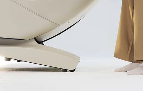 Coway Senno — Hidden Wheels for Easy Repositioning