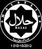 Halal certified by JAKIM